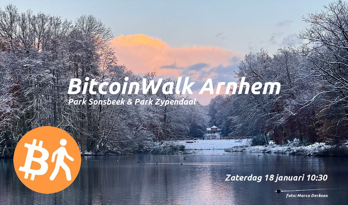Arnhem Bitcoinstad (@bitcoinstad) on Twitter photo Who will join us on the winter edition of the BitcoinWalk Arnhem?
Saturday January 18th 10:30am. We'll have lunch afterwards at Le Grand Cafe (bitcoin accepted there)
h/t <a href="/marcoderksen/">Marco Derksen</a> Who will join us on the winter edition of the BitcoinWalk Arnhem?
Saturday January 18th 10:30am. We'll have lunch afterwards at Le Grand Cafe (bitcoin accepted there)
h/t <a href="/marcoderksen/">Marco Derksen</a>
