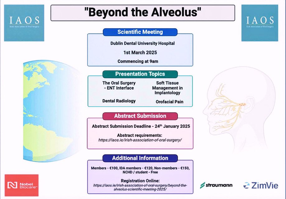 Irish Association of Oral Surgery tweet media