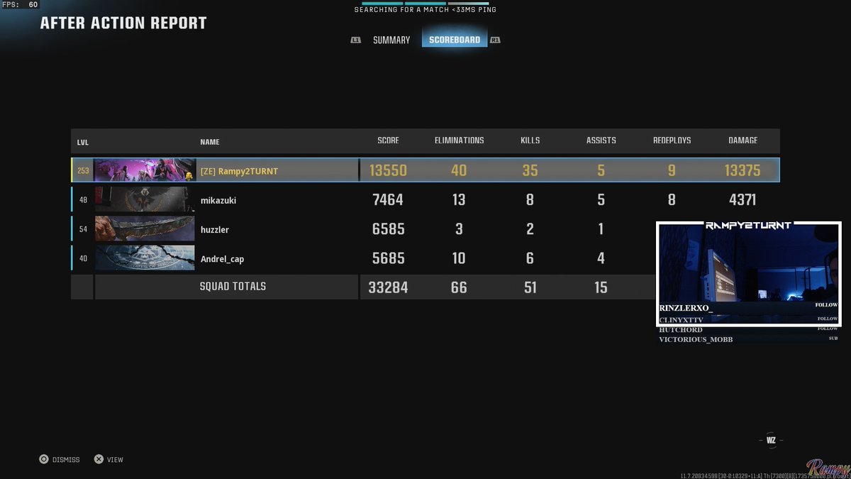 Rampy2turnt's tweet image. Finally got a 40 in a real lobby!