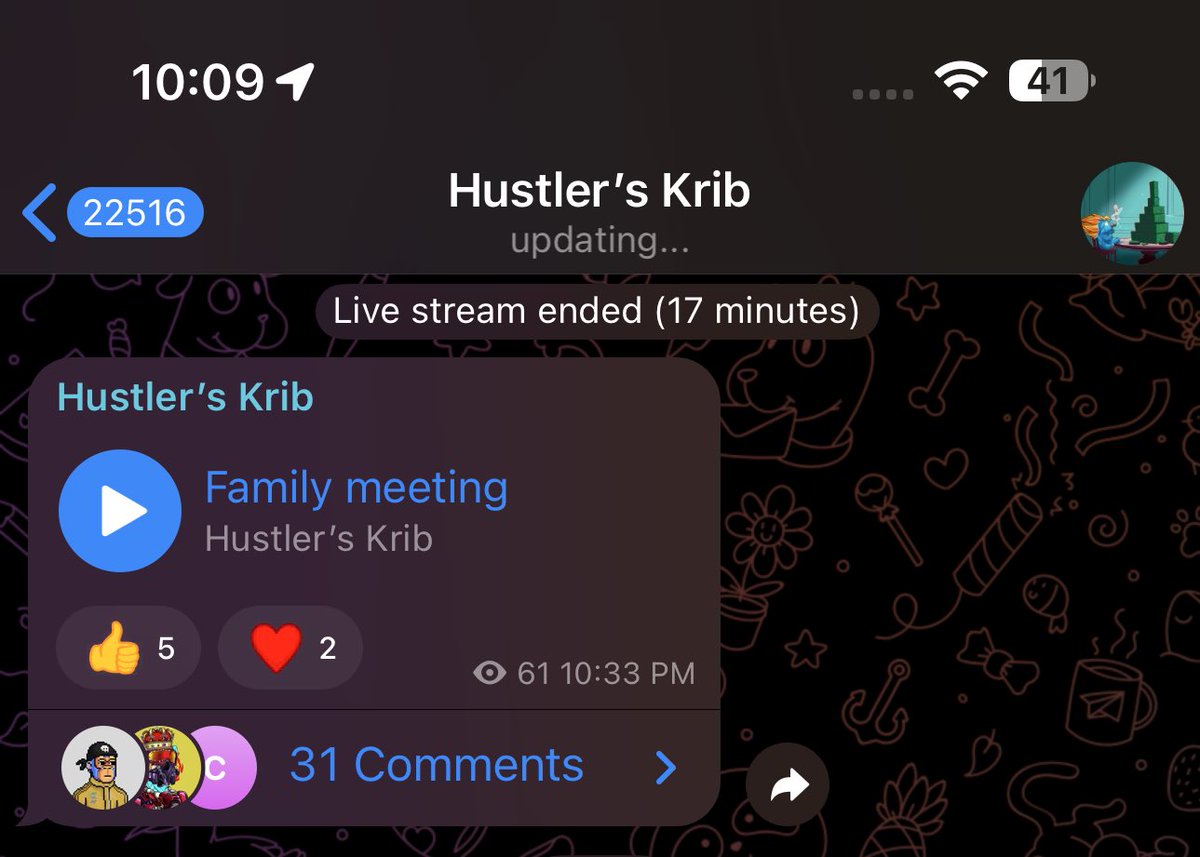 I want to support small creators below 5K. . .

I am starting up a grinders group where we grind to retire our blood line.

Drop Grind below and I’ll add you up.