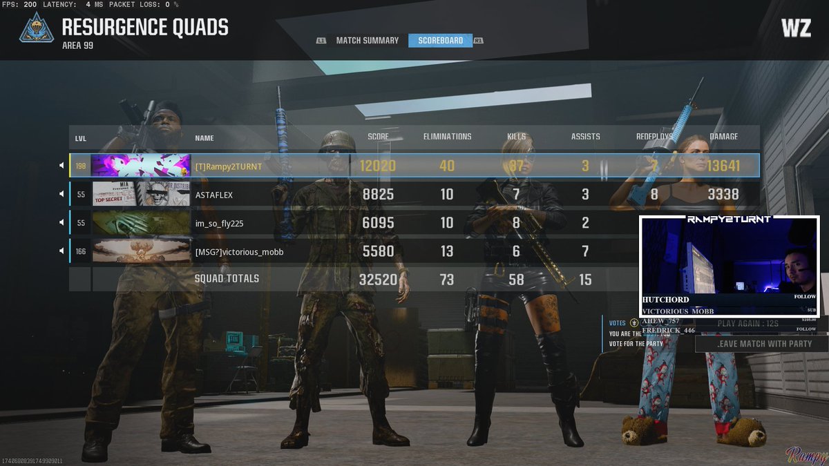 Rampy2turnt's tweet image. Finally got a 40 in a real lobby!