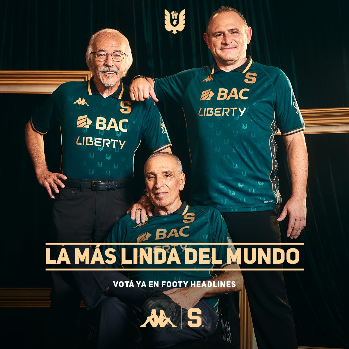 SaprissaOficial's tweet photo. El medio especializado más prestigioso del mundo, seleccionó a nuestro 3er Uniforme entre los mejores del planeta 🦅

📲 Ya podés votar para que sea condecorada como la #1 en: https://t.co/3nxy1QUWn4 https://t.co/ztqGPQBZQu