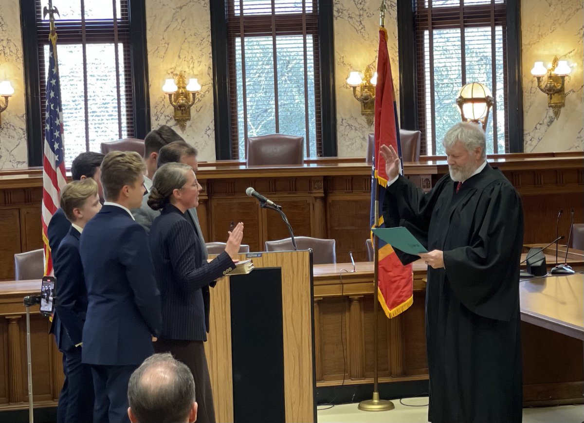 Congratulations to Justice Jenifer Branning.