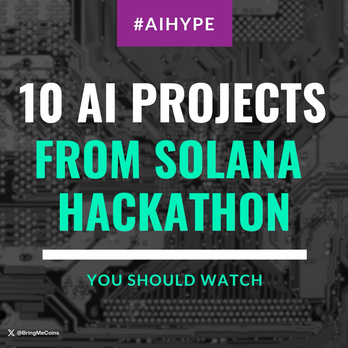 400+ projects joined the Solana AI Hackathon, and 50 have no tokens yet  Here are 10 you should watch 👇 1️⃣ @socrates_agi – A platform for  launching agents and running knowledge bases.