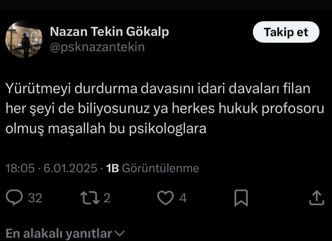 Okyanusoo7's tweet photo. Ya psikologların haklarını savunacaksınız ya da geldiğiniz otobüsler ile geri döneceksiniz. 

Psikologlarla dalga geçen bir TPD genel koordinatörünün bu tutumu asla kabul edilemez. Keşke siz de hukuk bilginizi artırıp meslektaşlarınız için dava açabilseniz.

#tpdİstifa https://t.co/xS5evNe7p1
