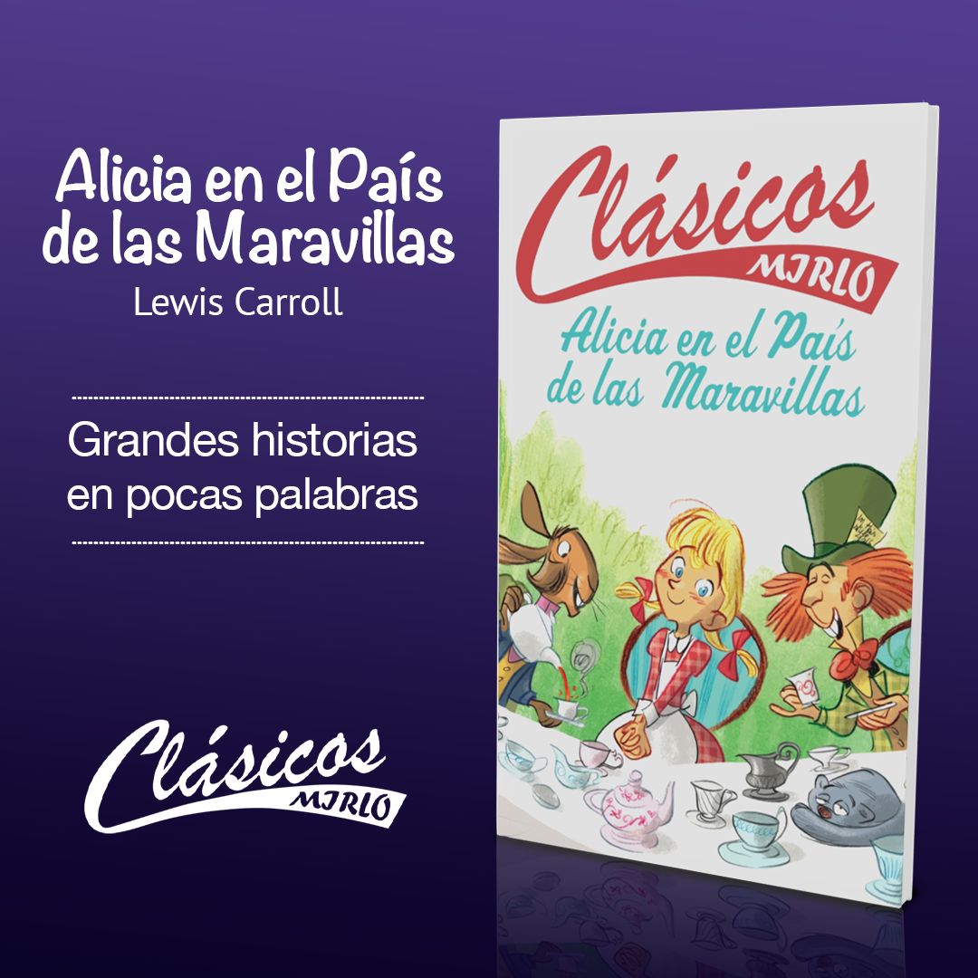 EMU_Mirlo's tweet photo. “Alicia en el País de las Maravillas”, de Lewis Carroll.

Grandes historias en pocas palabras.

Con ilustraciones a color. https://t.co/3msqghmsqW