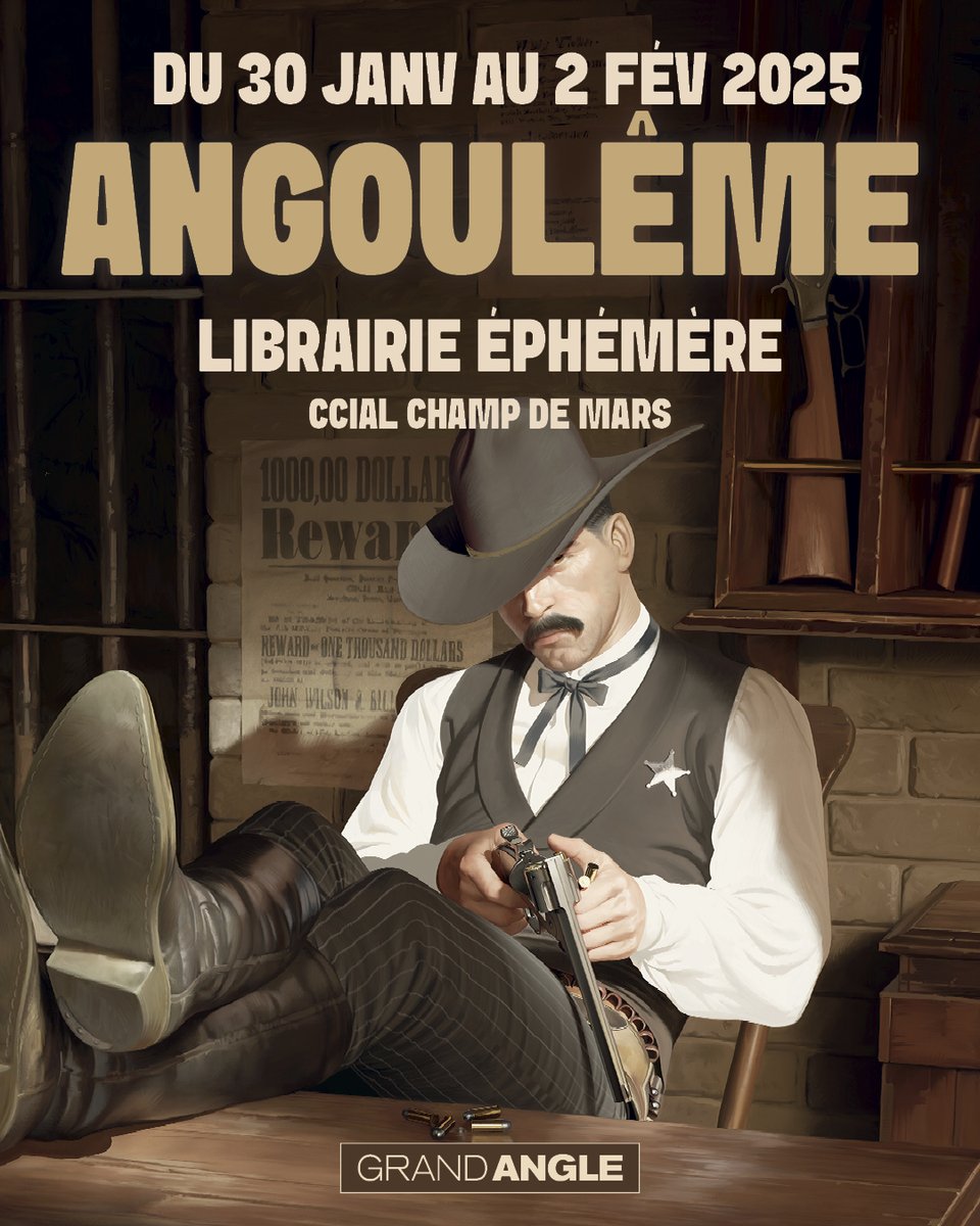 📅 Comme chaque année, nous vous donnons rendez-vous à Angoulême pour le Festival International de la Bande Dessinée !
📣 Du 30 janvier au 2 février, venez rencontrer nos auteurs dans 𝗻𝗼𝘁𝗿𝗲 𝗯𝗼𝘂𝘁𝗶𝗾𝘂𝗲 𝗲́𝗽𝗵𝗲́𝗺𝗲̀𝗿𝗲, dans la galerie commerciale du Champ de Mars !