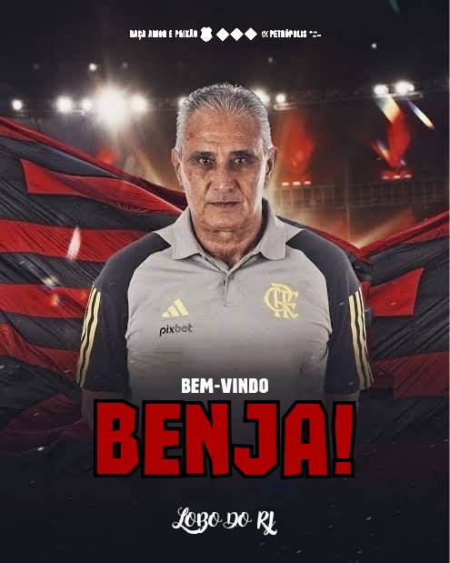 Benja é o novo técnico do Petrópolis!

Técnico multi-campeão com uma passagem brilhante pelo Davismo FC, agora defende as cores vermelho-e-preto. Seja bem-vindo ao sonho Rubro-negro professor! 🔴⚫️

#LoboDoRJ