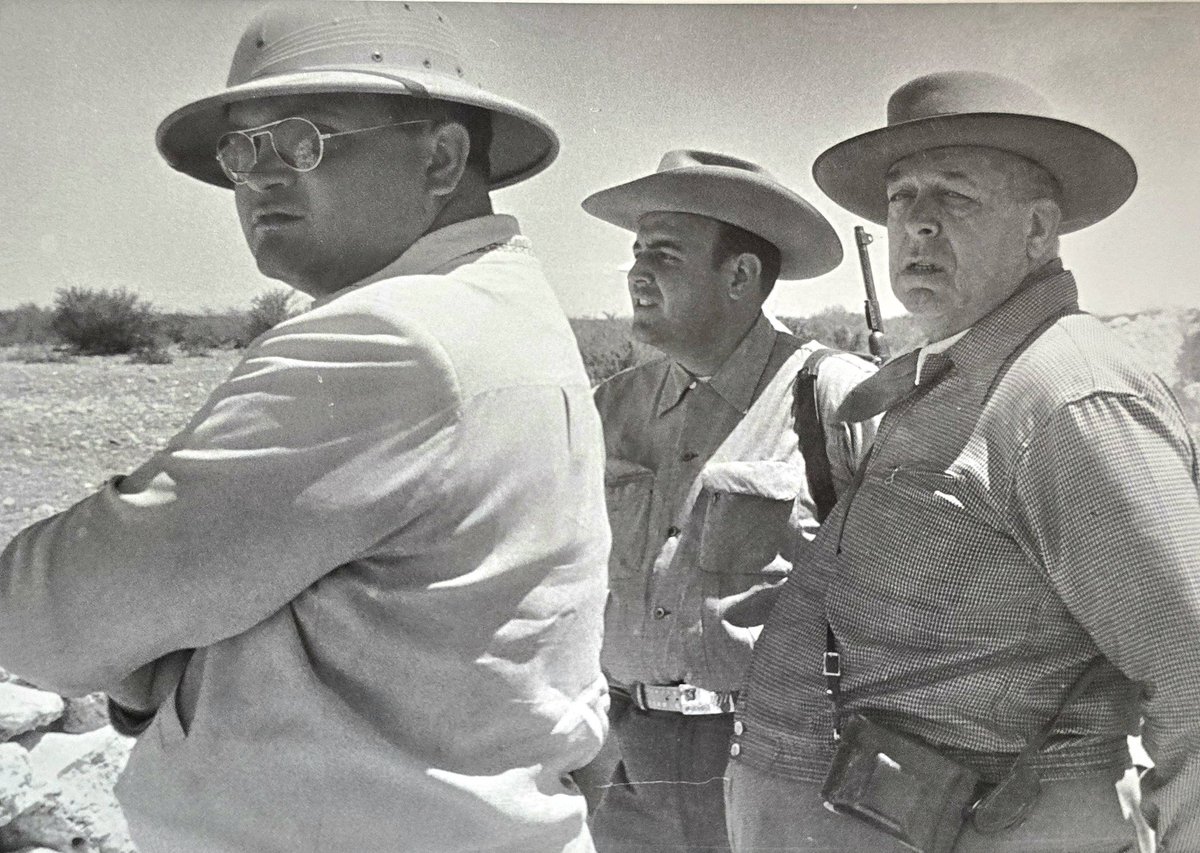 Don Luis Barroso a 15 años de tu partida,  Pozohondo San Mateo con Antonio Llaguno Garcia y Don Luis Arguelles en el embarque de Lote de San Mateo para Mimiahuapam ,  momento histórico de la Ganaderia Brava Mexicana .