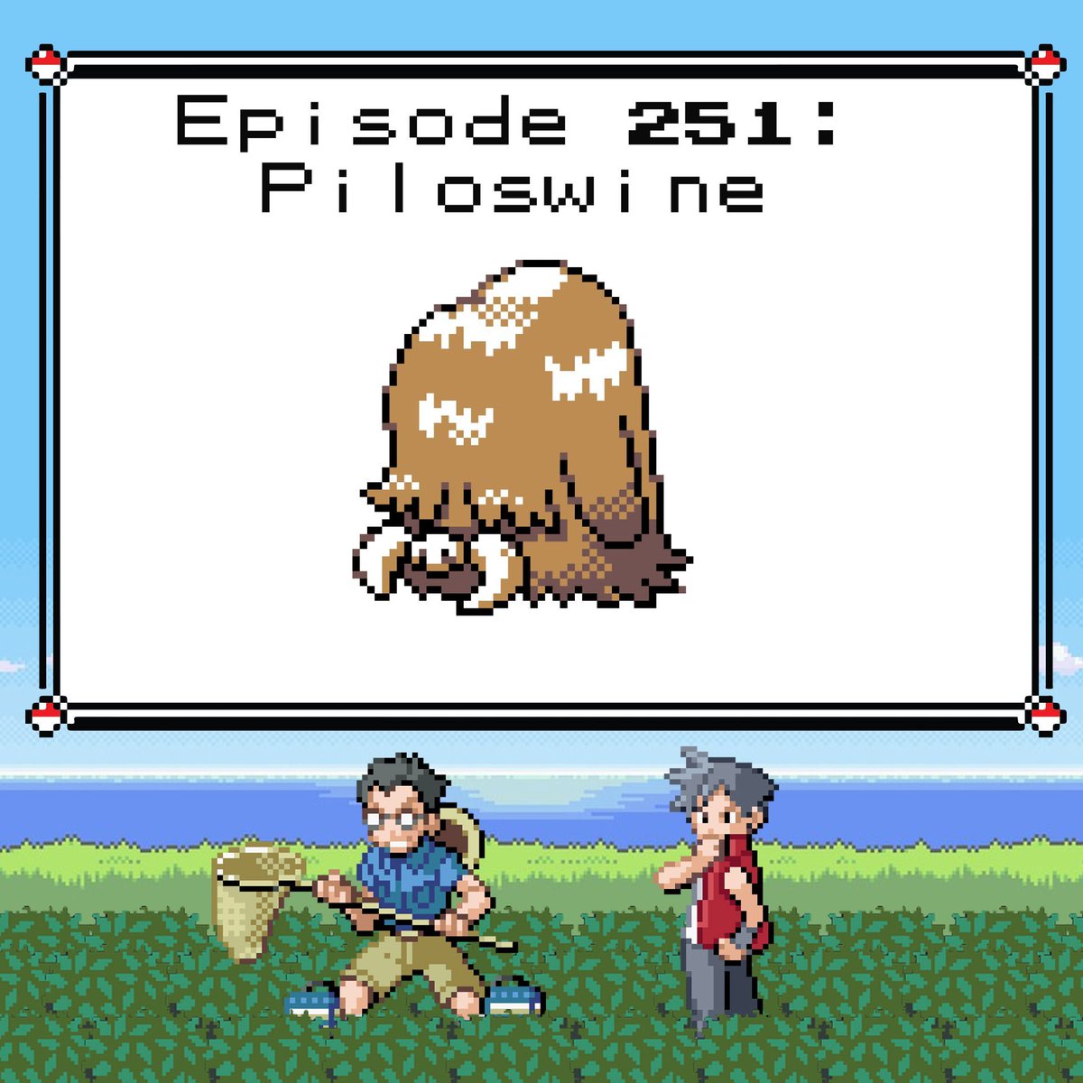 GoBeyondTheBall's tweet photo. It's finally time to read all of the Pokedex entries for Piloswine! Beyond the Ball is back and I sure hope you're familiar with early 2000s media! Also: Pokemon of the Year 2024!

https://t.co/U0W7oAxLPl 

#Piloswine #Pokemon #Podcast #Pokedex https://t.co/9BSc6YpMZ6