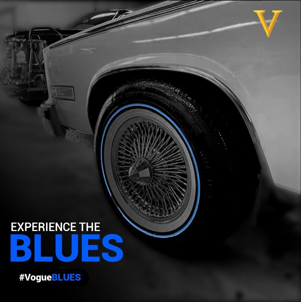voguetyres's tweet photo. The Vogue Tyre Experience. Upgrade your ride with Blue Stripes by Vogue. 🔵 #VogueBlues #VogueTyre #Vogues #BlueStripes https://t.co/1optKjE9ch
