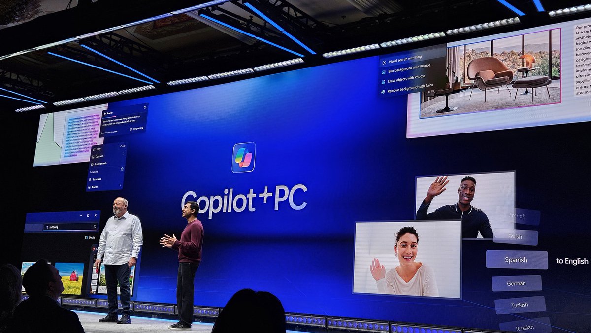 hardwarezone's tweet image. Commercial systems will soon welcome Microsoft Copilot+ systems with Intel Core 200 series including vPro. Coming soon - improved Windows Search, Copilot assistant, MS Teams live translation, and Phi Silica small language model support. 
#CopilotPCs #microsoft
#intel #CES2025