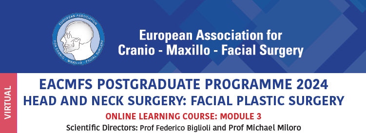 eacmfs_org's tweet image. Module 3 of our PG Programme 2024 in Head & Neck Surgery: Facial Plastic Surgery is scheduled for January 15th and 29th, 2025, featuring engaging and informative sessions. For further details on upcoming programmes, please contact: lzaleczna@eacmfs.org. #EACMFS #PGProgramme
