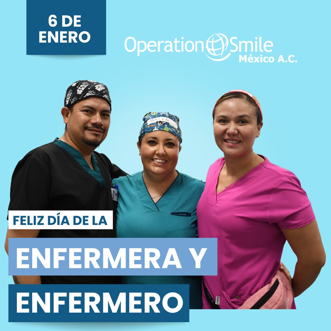 Gracias por ser el corazón de cada hospital, por su compromiso incondicional y por estar siempre al lado de quienes más los necesitan. 🌟

👏 ¡Feliz Día de la Enfermera! Su labor transforma vidas. 🫶  

#DíaDeLaEnfermera #HéroesDeLaSalud #GraciasEnfermería 
#OpSmileMx