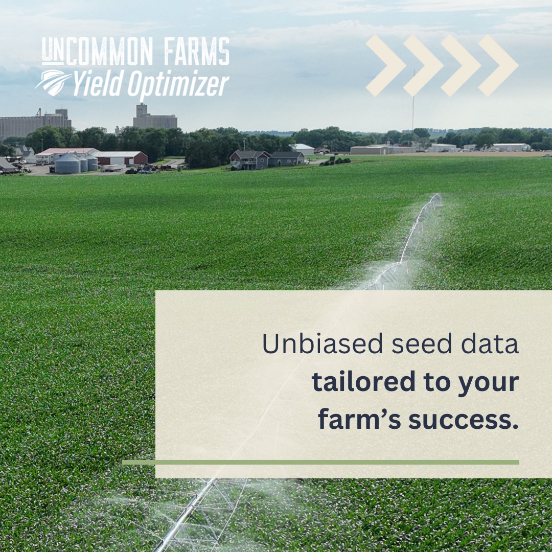 UnCommon_Farms's tweet photo. At UnCommon Farms, your success is our priority. Crop insurance safeguards your yield, and the Yield Optimizer provides insights to enhance your farm's potential. Together, we aim for a brighter future.
https://t.co/fvUzL4hG2O
#FarmSmart #FarmFuture #YieldGap #YieldOptimizer https://t.co/xogaAKa3Sw