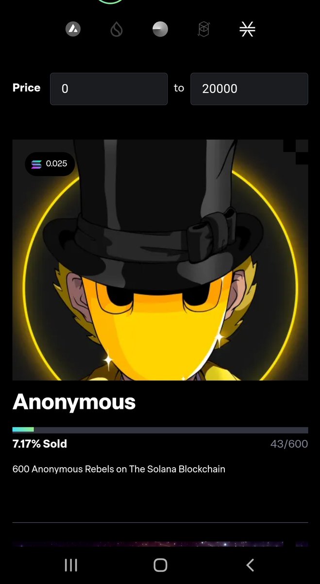 AnonFractal's tweet photo. #1 🏆 on @LaunchMyNFT 
43/600 minted 0.025 SOL price
#solana #solananft #solananfts #nft #nfts #solnft #nftcommunity #Runes #Ordinals  #FractalBitcoin #Fractal #AirdropGiveaway #airdropcoins #BitcoinDeFi #NFTs #Airdrops #Crypto #Web3 #unisat #inscribenowio #ORDI🏆🏆🏆 https://t.co/TKSRdw868s