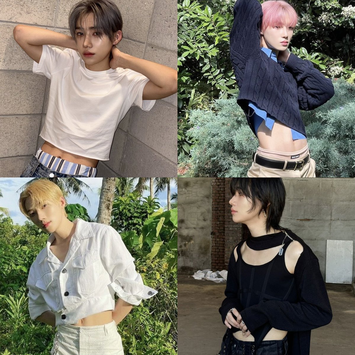 CHOI CHANHEE WITH CROP TOP