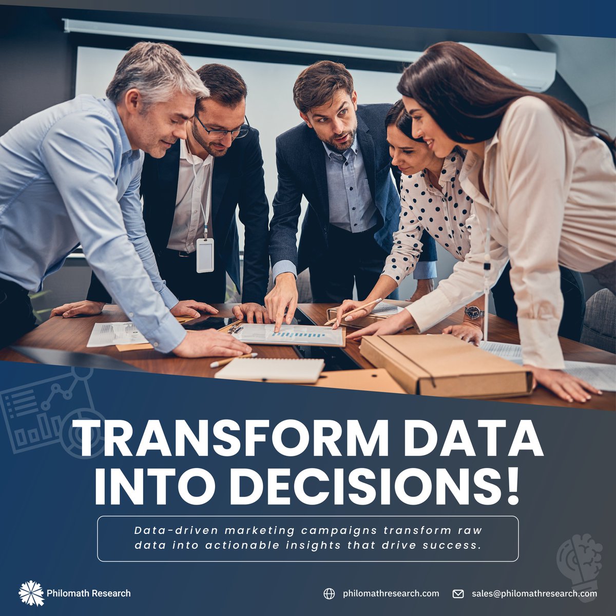 PhilomathR's tweet photo. Transform data into decisions! Data-driven marketing campaigns transform raw data into actionable insights that drive success. 

Visit us: https://t.co/2BKmjJa2cG

#datacollection #marketresearch #businessgrowth #insightsdriven #decisionmaking #philomathresearch #data2decisions https://t.co/iq0fLtIA4u
