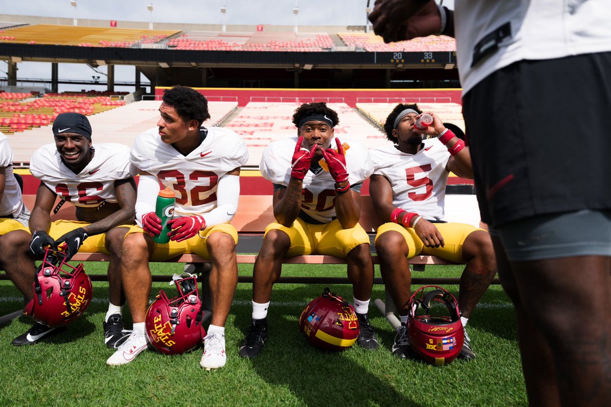 Blessed first year so far at ISU 🌪️ 🙏🏾 🖤