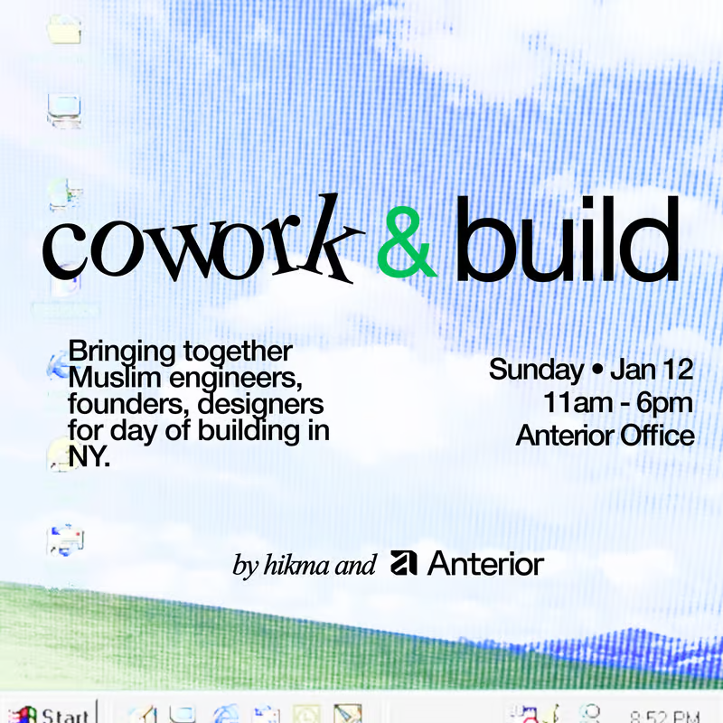 2025 is when we stop yapping and starting building and demo-ing

hosting a little thing with <a href="/thisisrayouf/">rayouf</a> next week for you to build with others, make some new friends and maybe even find a partner in crime (astagfirullah)

come join (rsvp in comment)