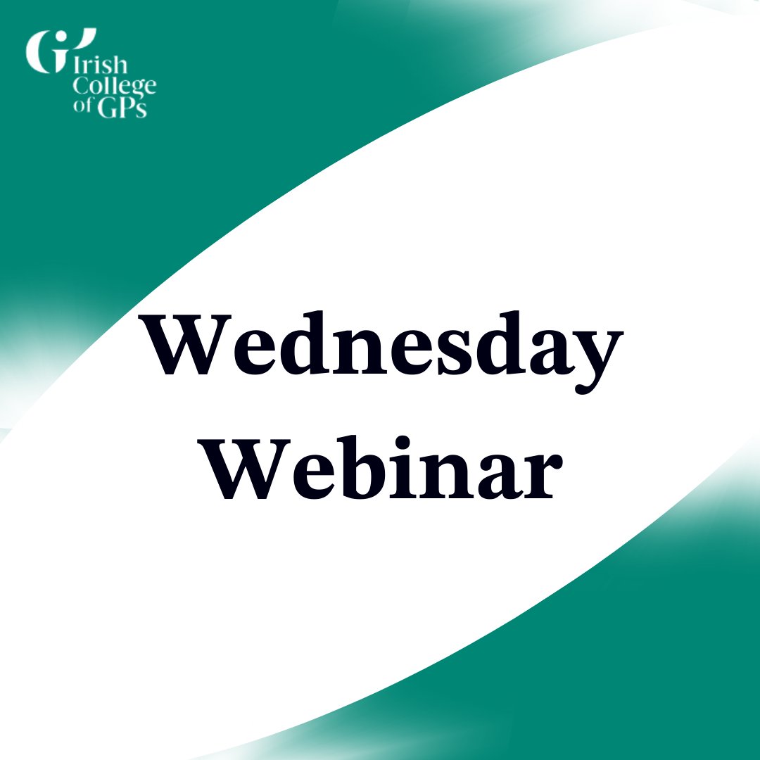 Our Wednesday education webinar is back!  Check your emails for registration details for this Wednesday's webinar at 8pm - hypertension in young adults, cough &amp; fever in children, and 2 x clinical vignettes.
#BEaGP