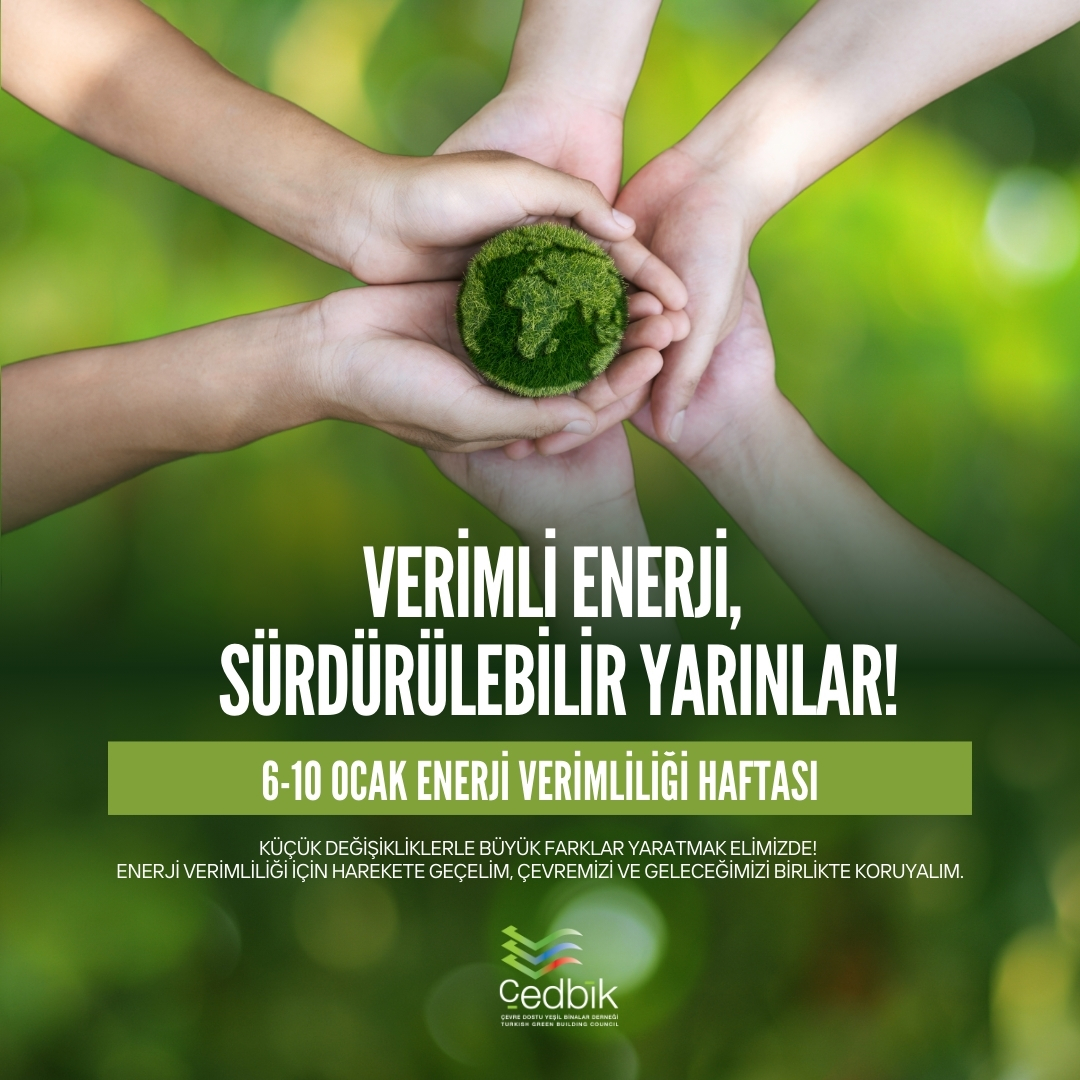 Enerji Verimliliği Haftası’nda Daha Sürdürülebilir Bir Gelecek İçin Adım Atalım!

Bu hafta, enerji kaynaklarımızı daha bilinçli kullanmanın ve enerji verimliliğiyle çevremize olan etkilerimizi azaltmanın önemini hatırlatıyor.  Birlikte, daha yeşil bir dünya için harekete geçelim!