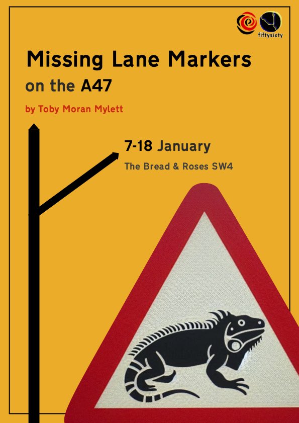 🚨 First show of 2025🚨

The hilarious &amp; moving MISSING LANE MARKERS ON THE A47 🌟

Strangers, an iguana named Gloria, and roadworks - what could go wrong? Join as we follow the bizarre twists of fate along a rural East Anglian road

📆 7 - 18 Jan
breadandrosestheatre.co.uk