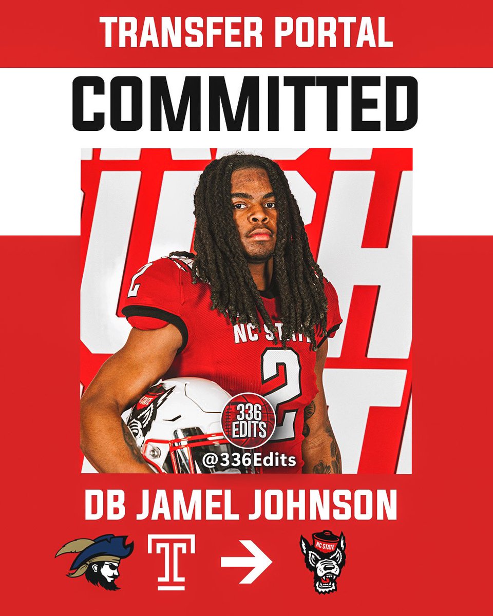 NEWS: Temple DB transfer Jamel Johnson has committed to NC State, he tells 336Edits.