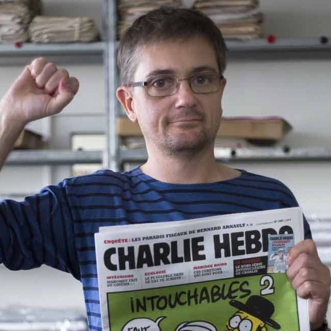bertrandhadet's tweet photo. Charb 
#JeSuisCharlie https://t.co/uPkGXr9qIc