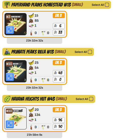Claimed after 24Hours
All had almost same $NANA but stats with high def &amp; att get more amount of scraps
I did not lose any or gain any from attack this time

What you do think🤔
Does stats effecting the emission or its just based on luck?