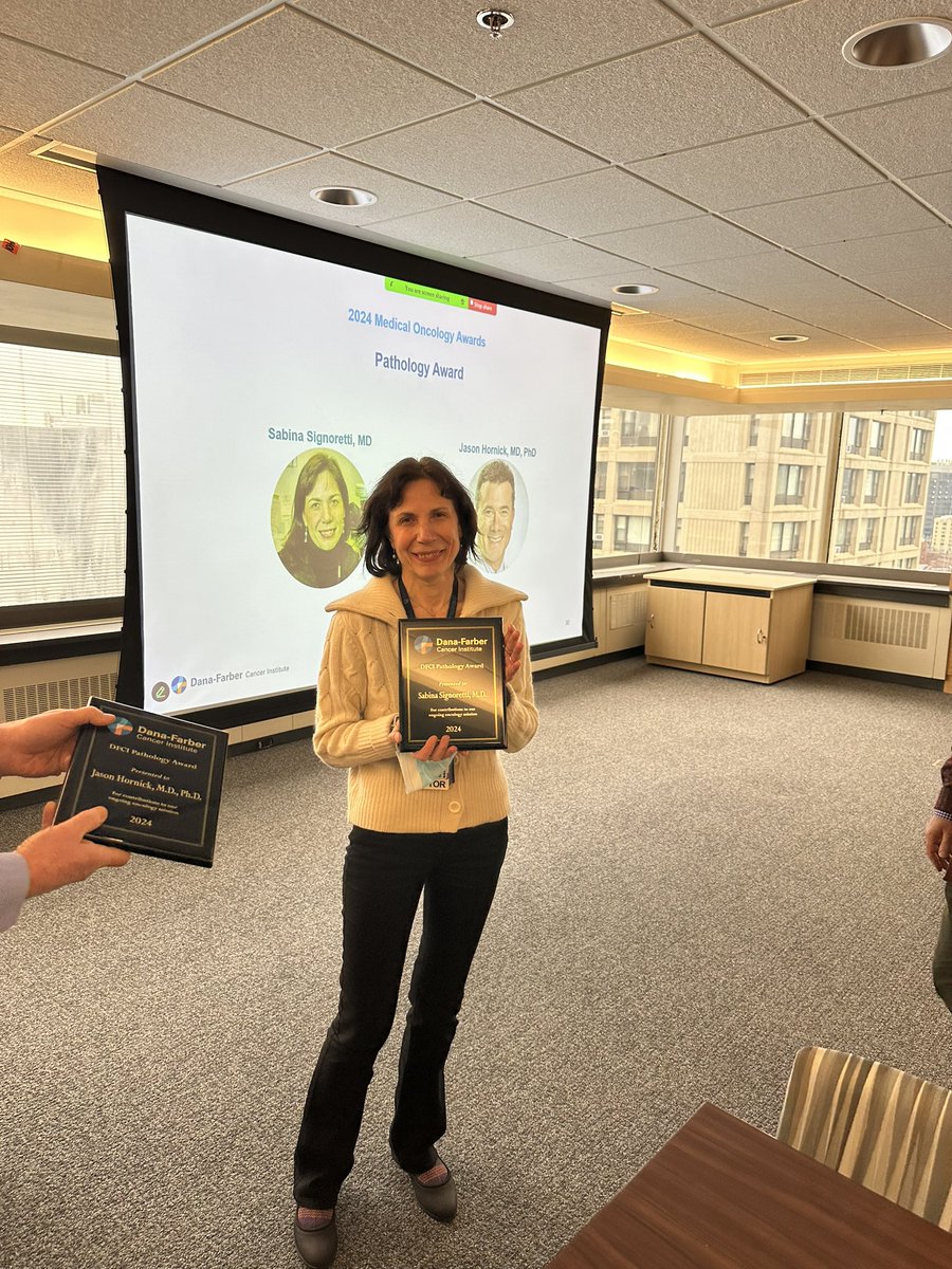 Toni Choueiri, MD (@drchoueiri) on Twitter photo Celebrating Dr Sabina Signoretti <a href="/BrighamWomens/">Brigham and Women's Hospital</a> work and dedication over the years to <a href="/DanaFarber/">Dana-Farber</a> <a href="/BrighamWomens/">Brigham and Women's Hospital</a> <a href="/df_hcc/">DF/HCC</a> Pathology!
cc: <a href="/LabSignoretti/">Signoretti Lab</a> <a href="/kaelin_lab/">KaelinLab</a> <a href="/harvardmed/">Harvard Medical School</a> Celebrating Dr Sabina Signoretti <a href="/BrighamWomens/">Brigham and Women's Hospital</a> work and dedication over the years to <a href="/DanaFarber/">Dana-Farber</a> <a href="/BrighamWomens/">Brigham and Women's Hospital</a> <a href="/df_hcc/">DF/HCC</a> Pathology!
cc: <a href="/LabSignoretti/">Signoretti Lab</a> <a href="/kaelin_lab/">KaelinLab</a> <a href="/harvardmed/">Harvard Medical School</a>