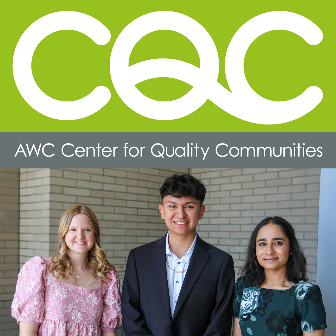 The AWC Center for Quality Communities (CQC) scholarship helps engaged student leaders jump-start their educational journey. Learn more about the program and nominate a high school senior by January 27: wacities.org/cqc-home/schol…
