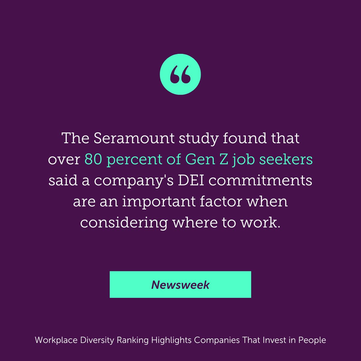 Seramount (@seramount) on Twitter photo We’re thrilled to see #Seramount’s research featured in Newsweek’s article, "Workplace Diversity Ranking Highlights Companies That Invest in People."
👉 Read the full article and explore how companies are championing #DEI: bit.ly/3BNRS1I
<a href="/LaurenGiella/">Lauren Giella</a> We’re thrilled to see #Seramount’s research featured in Newsweek’s article, "Workplace Diversity Ranking Highlights Companies That Invest in People."
👉 Read the full article and explore how companies are championing #DEI: bit.ly/3BNRS1I
<a href="/LaurenGiella/">Lauren Giella</a>