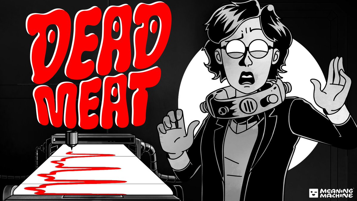 Dead Meat – Trailer
comicbuzz.com/dead-meat-trai…
<a href="/MeaningMachine_/">Meaning Machine</a> #indiedev #indiegame #gaming #videogames