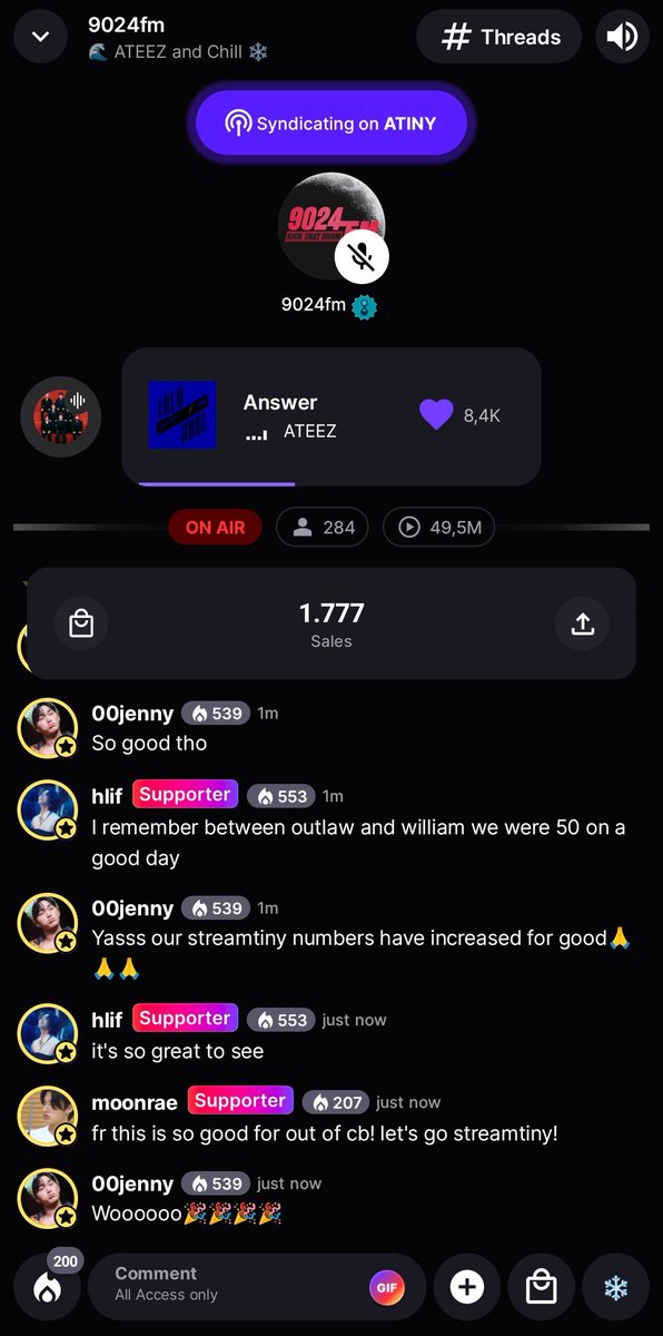 overthink eylerken yanımda olduğunuz için thenks