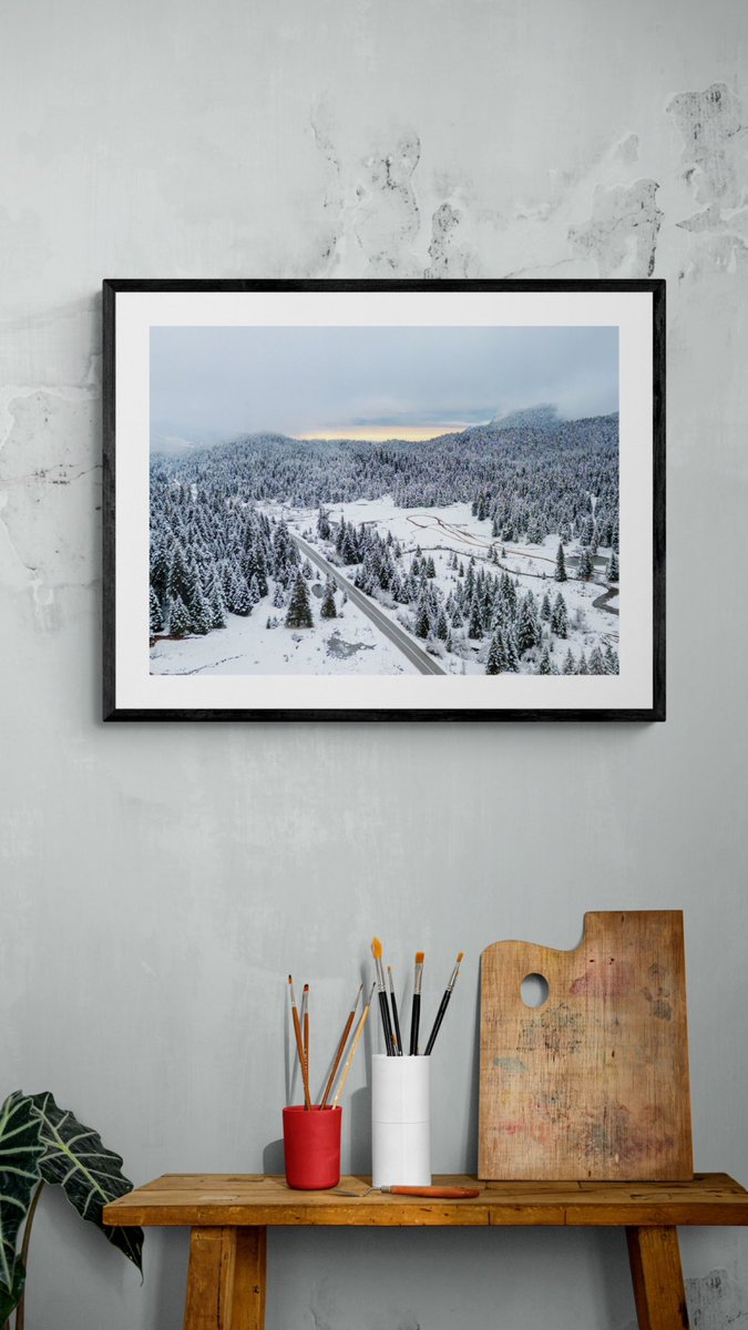 Chlouk's tweet image. Greece Winter Scenery #greece #winter #pertouli