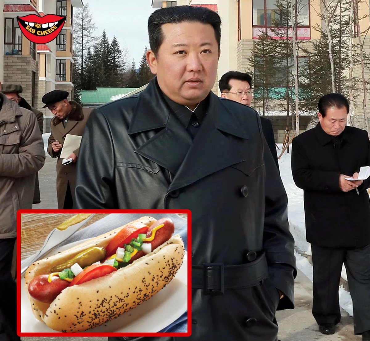 Kim Jong has banned hot dogs in North Korea. He has declared that serving sausages in the country will be treated as an act of treason. 

Other things banned: Jeans. Leather jackets. Microwaves. Bibles. Designer shoes. Sports Cars. Weed. iPhones. Slang. Porn. K Pop. YouTube.