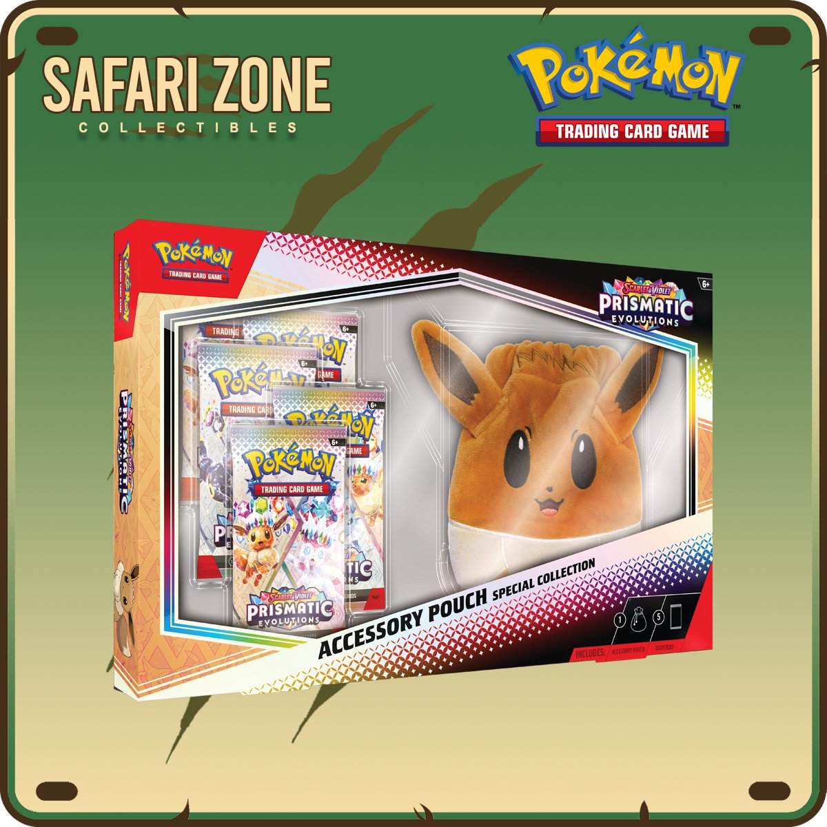 Can this cute little guy get some shares, likes, and comments. His MSRP is $29.99 as set by TPCI but he needs love in order to be seen on a website.... 

Let's hear it for Eevee!! #Prismatic #Pokemon #SafariZone