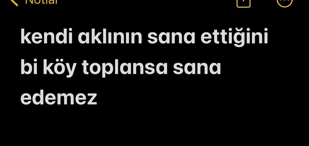 bugün annem bana bunu dedi