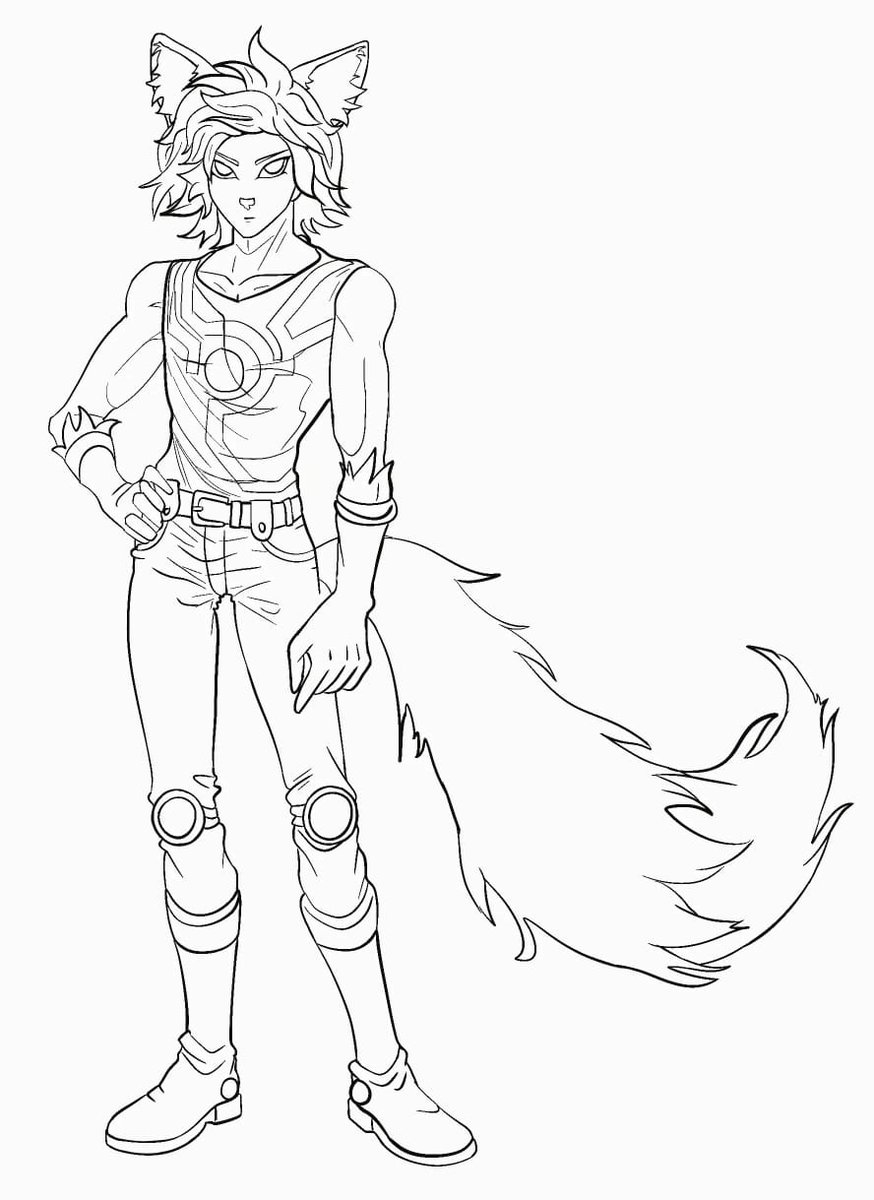 creativizzy's tweet image. Well, here is the proof... I can do anthro/furry as good as I do other characters💫