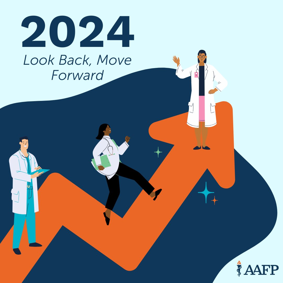 In 2024 FPs influenced health policy, took advantage of new evidence-based resources, and were trusted messengers, allies and partners in care. Take a look back at the highlights of 2024 as you move forward into 2025. Read more: aafp.org/2024review