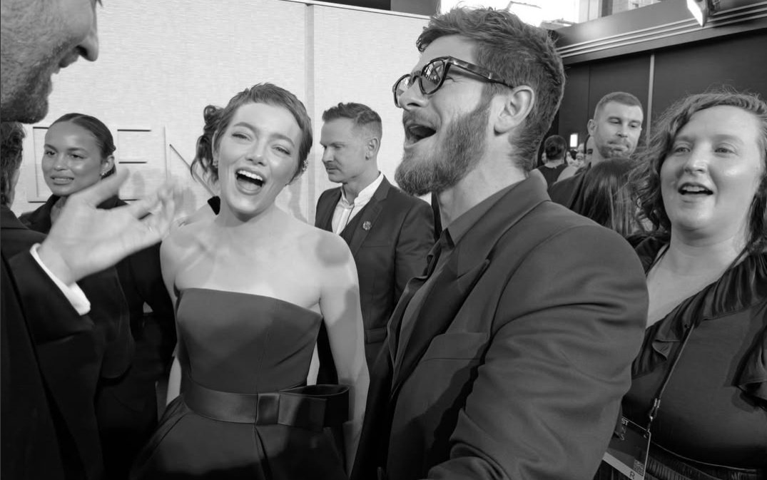 bestofgarfieId's tweet photo. Emma Stone and Andrew Garfield at the #GoldenGlobes2025 https://t.co/Y2f0HD7FAH
