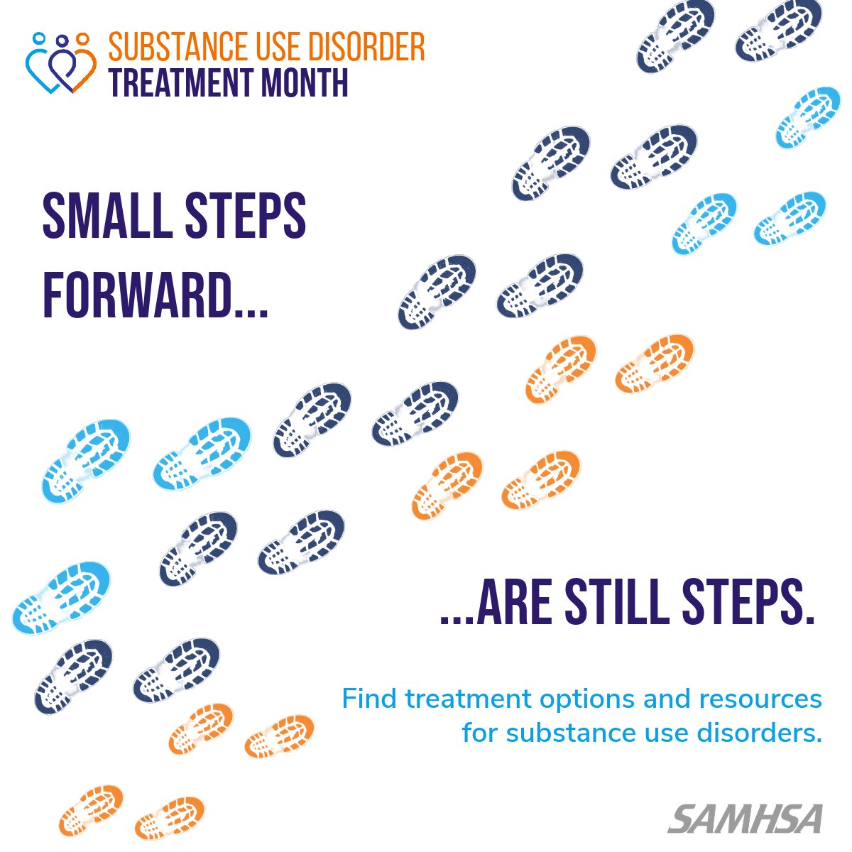 This month, @SAMHSA launched the first national Substance Use Disorder (SUD) Treatment Month. Follow along as we highlight resources based on each week’s theme. 💙

#StartingFresh
#TreatmentMonth
#FindTreatment
#SUDTreatmentMonth
#RecoveryIsPossible