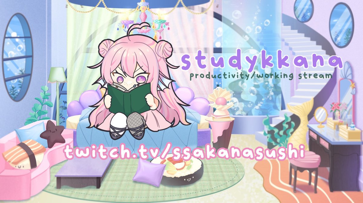 spring 2025 semester starts now! last monday studykkana -> we're moving to sunday (since I have class on monday teehee)

study, coworking, productivity, and whatnot!!!
twitch.tv/ssakanasushi