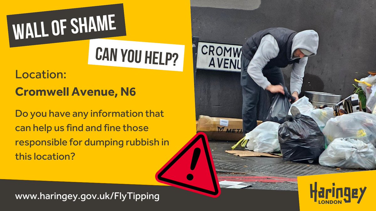 We're working closely with residents to identify hotspots for illegally dumped waste and to take a stand against those responsible. 

If you have any information that can help us to find those dumping rubbish, contact us confidentially today: bit.ly/3W5T0Vf
