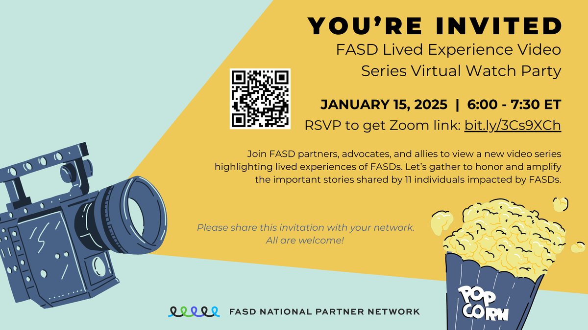 January is National Birth Defects Awareness Month. Alcohol use during pregnancy is a leading preventable cause of birth defects in the United States.

Learn more about the Fetal Alcohol Syndrome Disorder by joining this live virtual watch party Jan 15, 5-6:30pm CST.