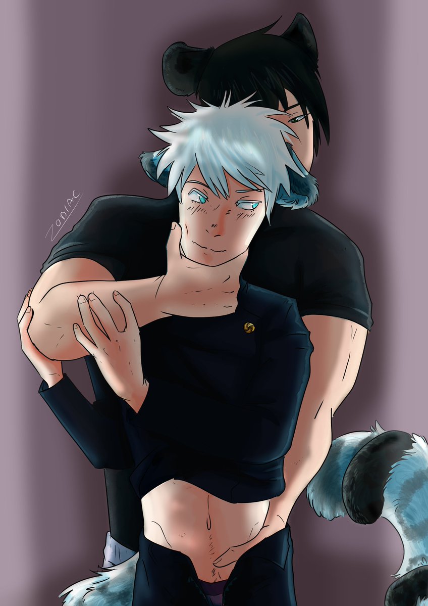 Im fairly sure Twt killed the quality so please click! My last piece for the <a href="/Gojovoidbang/">InfiniteVoidBang</a> with my wonderfully patient partner <a href="/Brina968/">Rune</a>  who was a gem this whole time and I really cannot express how wonderful it was to work with him! Go check out the fic linked below!