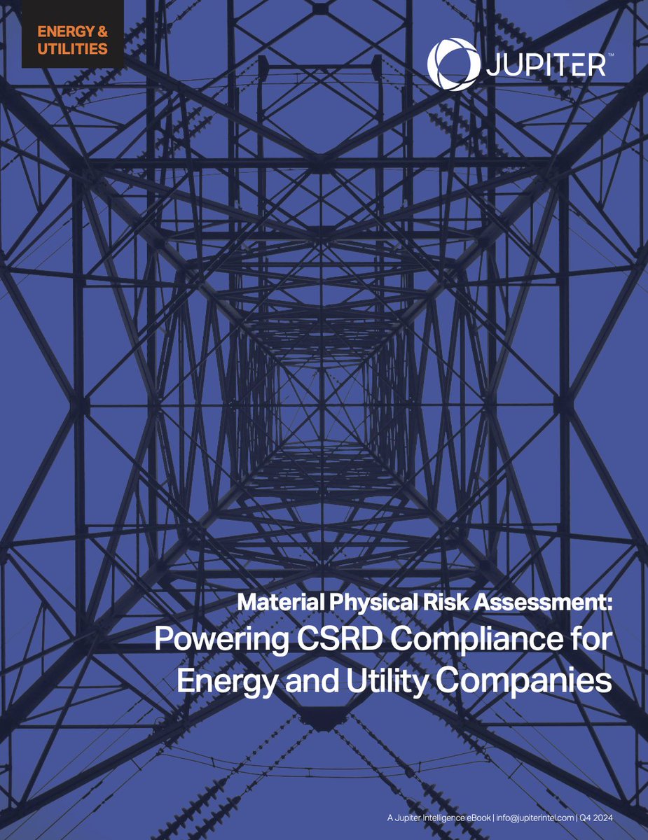 Energy &amp; Utilities leaders: Is your org prepared for CSRD compliance? Cut through the complexity with our latest ebook. Learn how to navigate CSRD's double materiality requirements and build an adaptation strategy that aligns with regulatory frameworks. info.jupiterintel.com/csrd-energy-ut…