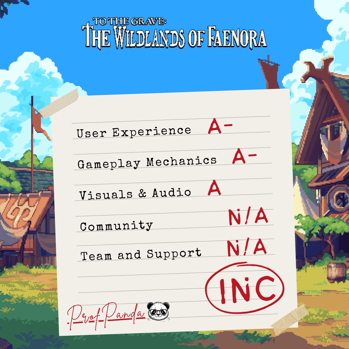 TheR4inMan's tweet photo. I playtested @FaenoraVerse and it immediately got me hooked! 

If you love tactical role playing games such as Final Fantasy Tactics, Tactics Ogre,  or Fire Emblem, this game is a MUST TRY. 

Have played 35 playthroughs of the game, spent 14 hours on it. The grades are in🔽

1. USER EXPERIENCE ➡️ A-

🟢 Easy to play on browser - can do on mobile or PC

🟢 Account creation via email

🟢 Intuitive tutorial - seamless onboarding

🔴 No turn indicator – must have for tactical RPGs imo

2. GAMEPLAY MECHANICS ➡️ A-

🟢 Addictive core loop - each run is fresh.

🟢 While RNG plays a role, game has amazing strategic depth

🟢 The roguelite mechanic was just integrated seamlessly!

🔴 Need to have a way to read opponents’ skills

3. VISUALS AND AUDIO ➡️ A

🟢 The nostalgia just hits you in the right spots with the visuals

🟢 Audio perfectly adds to the immersive experience

🟢 Item flavor texts are just on point

Can’t give an overall score right now because there are still some missing pieces like their Discord is still under construction.

One thing is for sure though: with this tournament ticket, I'm coming back for more.

ADDITIONAL POINTS OF IMPROVEMENT:

🔵Turn order should be visible. Can't stress enough that this is a MUST HAVE.

🔵Manual / Auto battle should be toggleable at any point.

🔵Stat changes with changing equipment should be easy to see.

This is the first playtest that didn't get a final grade, but the core gameplay loop is just SO GOOD I had to do it.