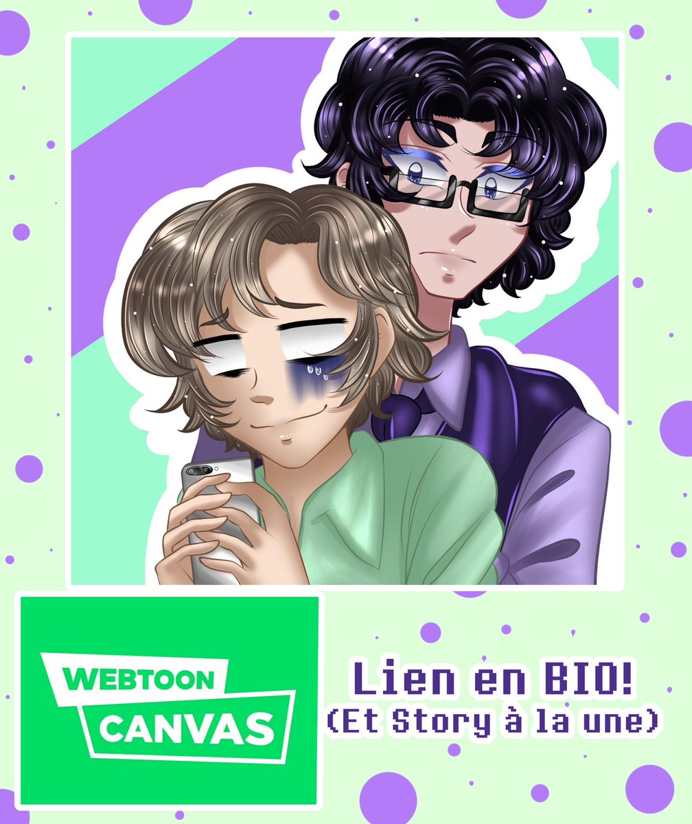 DiorreSan's tweet photo. I’ve been working on this project for several months!

I’m posting it for a webtoon contest on webtoon canvas French !

It’s a BL comic with characters from 2 different worlds who have to help each other between video games and work! (With a LOT of video game ref hehe) 1/2 https://t.co/RKQ9FGV3DM